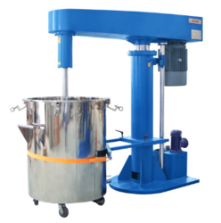 High speed dispersing machine for paint